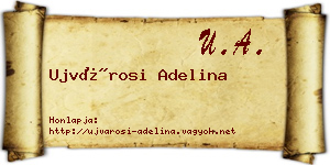 Ujvárosi Adelina névjegykártya